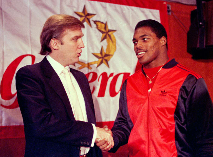 Trump and Walker formed a strong off-field friendship after the mogul’s purchase of the Generals.